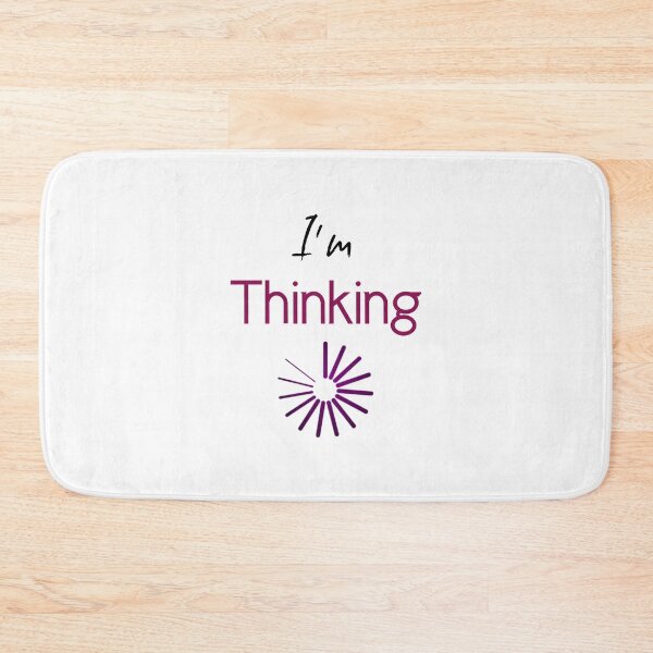 Item preview, I'm Thinking funny mask  designed and sold by Essakhi12.