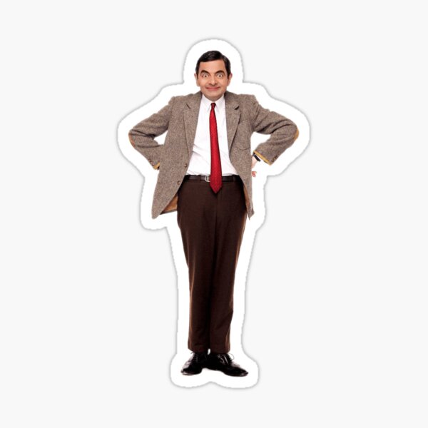 Mr Bean Stickers Redbubble - mr bean roblox decal