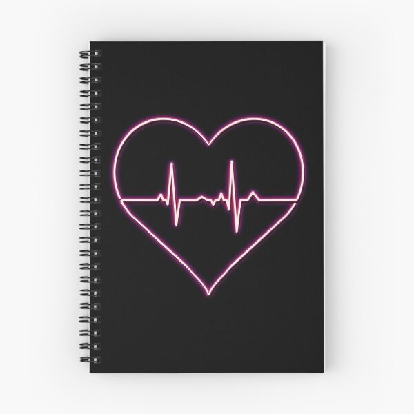 Item preview, Neon EKG Heart designed and sold by Elle  Hazlett.