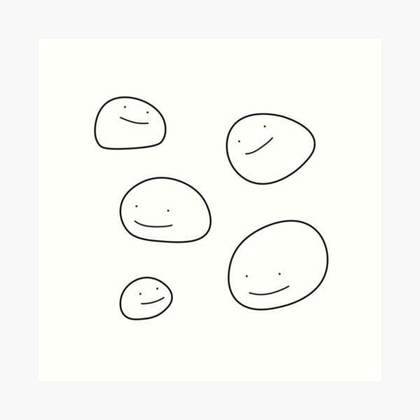 Aperçu de l'œuvre Visages familiers créée et vendue par Gabby Noga.