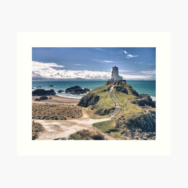 Item preview, Llanddwyn Island Lighthouse designed and sold by Blessedwalnut.