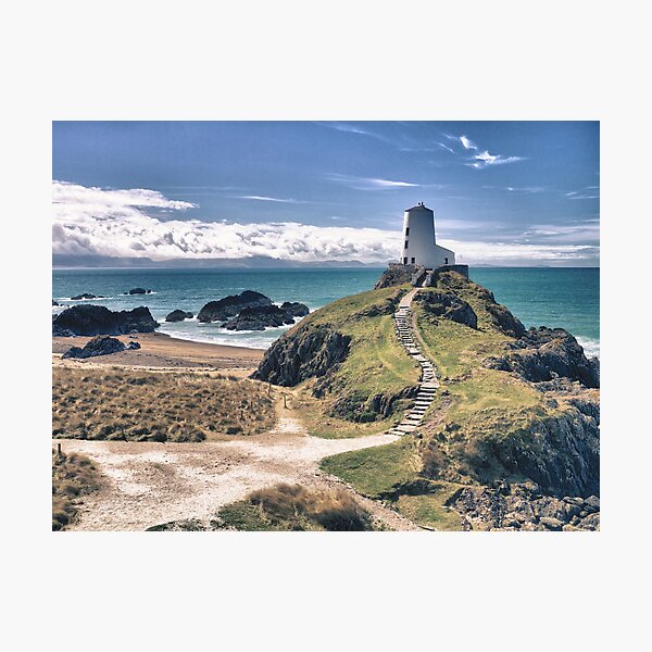 Item preview, Llanddwyn Island Lighthouse designed and sold by Blessedwalnut.