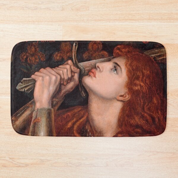 Item preview, HD. Joan of Arc,by Dante Gabriel Rossetti designed and sold by ArmoniMundi.