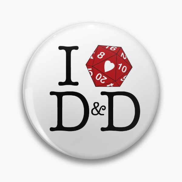 Item preview, I Heart D&D designed and sold by calamusdesigns.