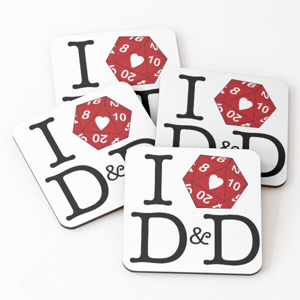Item preview, I Heart D&D designed and sold by calamusdesigns.
