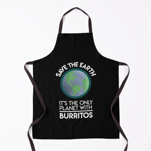 Item preview, Save Earth Only Planet With Burritos Fun Food Earth Day designed and sold by Orange Pieces.