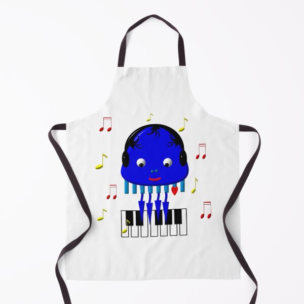 Item preview, Cute jellyfish jamming designed and sold by Artist4God.