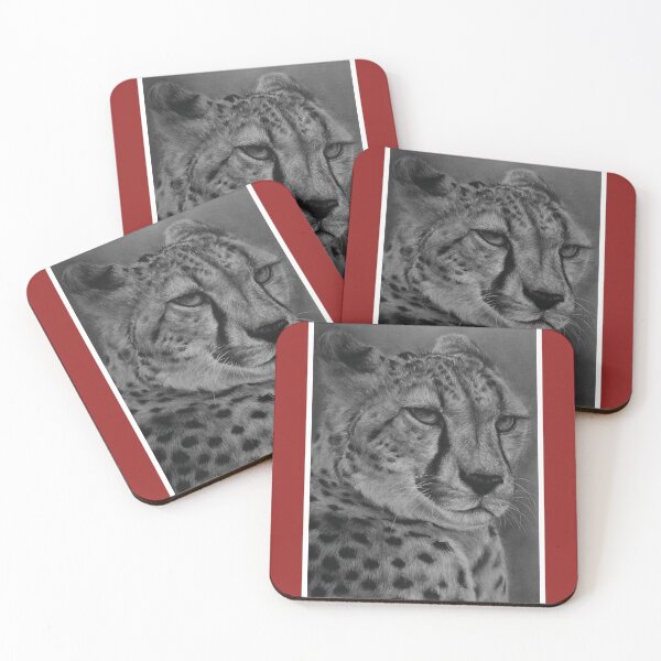 Item preview, Cheetah Drawing designed and sold by AntiqaStudio.