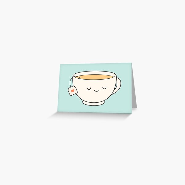 Teacup Greeting Card
