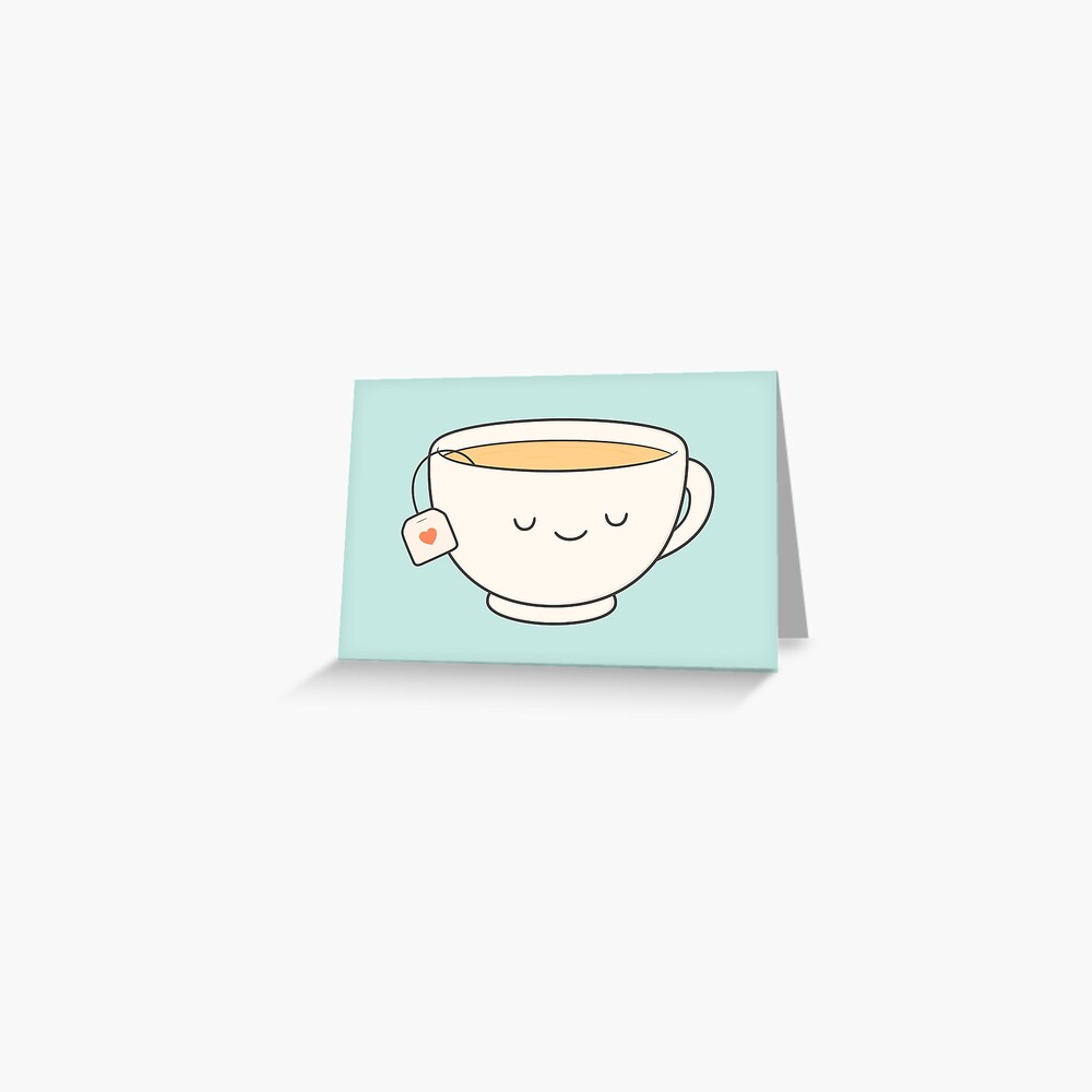 Teacup Greeting Card