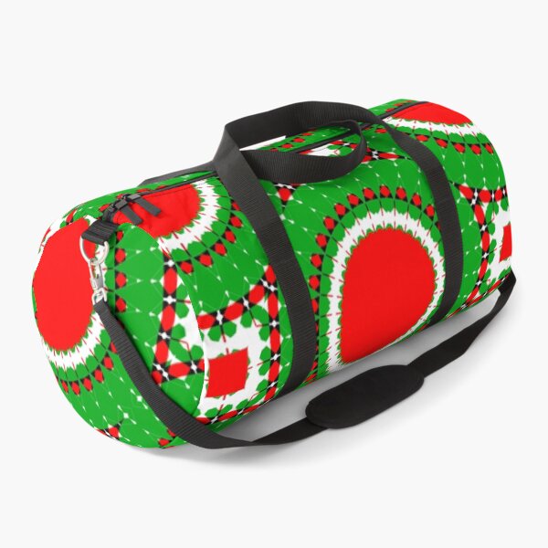 Item preview, CHRISTMAS GEOMETRICS 2020 RANGE- GREEN CIRCLES A NEW KIND OF CHRISTMAS PATTERN FOR CLOTHING AND HOME DECOR #CHRISTMASCHEER2020 designed and sold by ozcushionstoo.