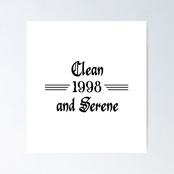 Item preview, Clean and Serene 1998 designed and sold by JodyzDesigns.