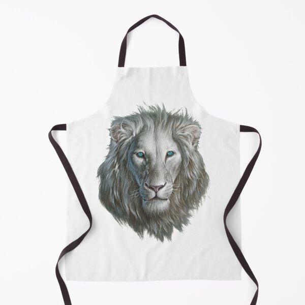 Item preview, White Lion Portrait designed and sold by Salmoneggs.
