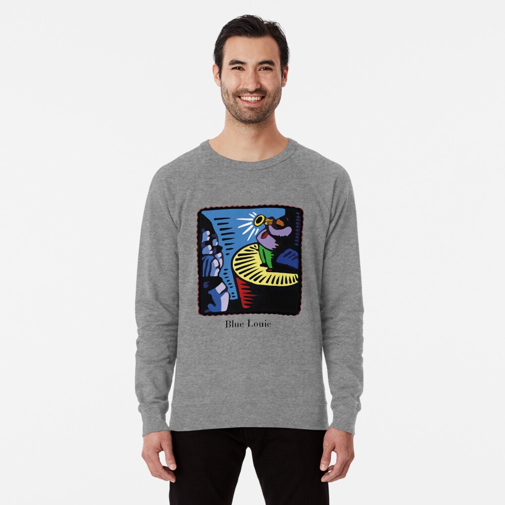 Chandler Blue Louie Shirt Lightweight Sweatshirt