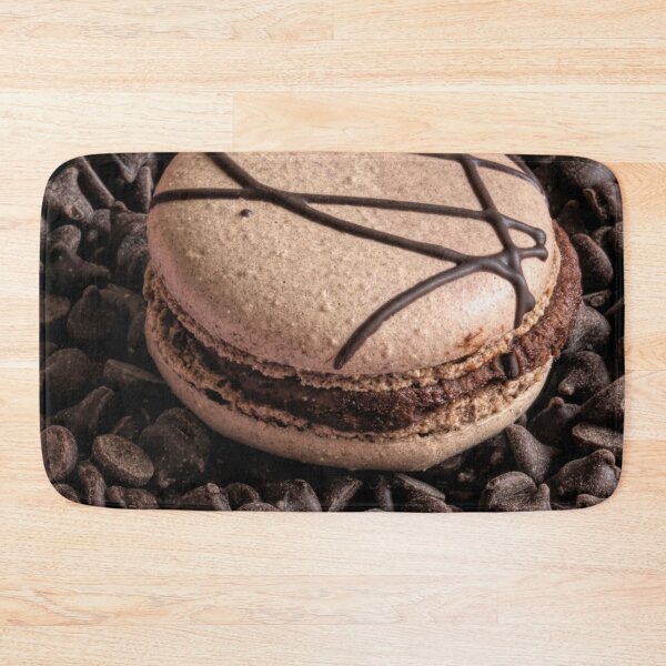 Item preview, Dark Chocolate Macaron designed and sold by Elisabeth Lucas.