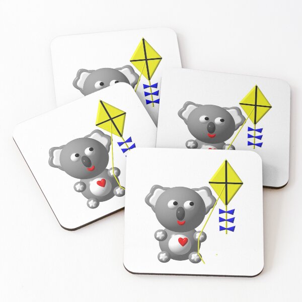 Item preview, Cute koala with a kite designed and sold by Artist4God.