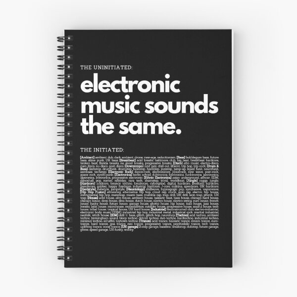 Item preview, Electronic Music Genre Funny Techno designed and sold by awesome-attire.