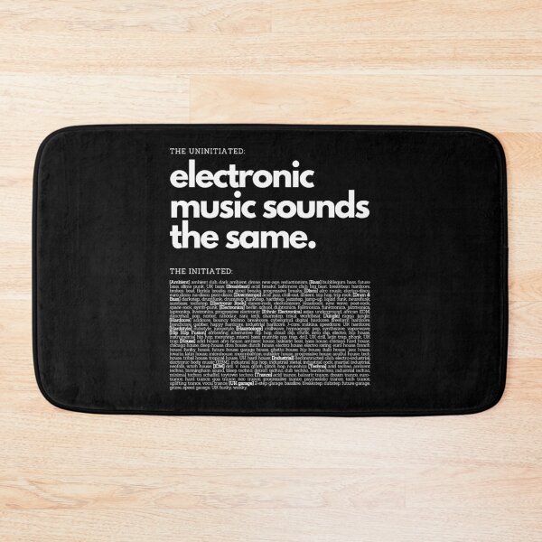 Item preview, Electronic Music Genre Funny Techno designed and sold by awesome-attire.