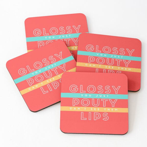 Item preview, Glossy, Pouty Lips - you just cannot see them. designed and sold by UrTops.