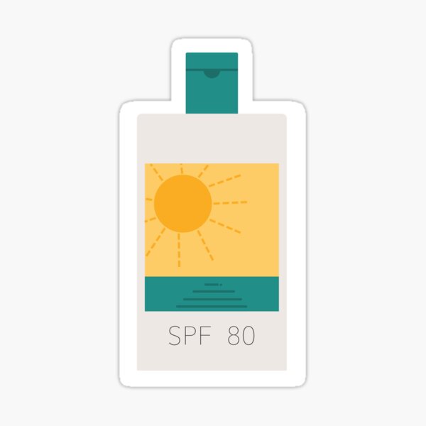 Aperçu de l'œuvre autocollant de protection solaire créée et vendue par keeganemma.