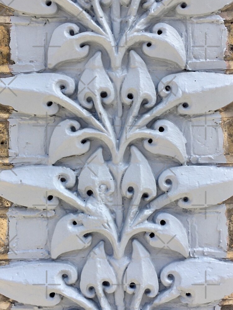 Southwark Decorative Victorian Stylised Floral Design Brickwork by billingtonpix