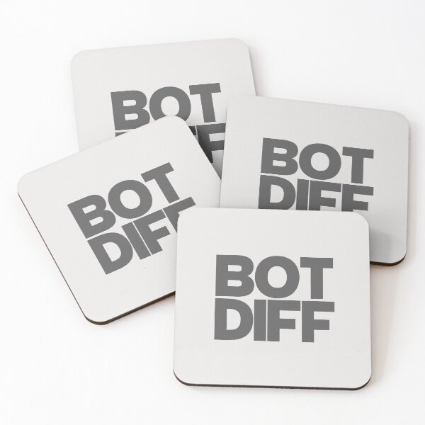 Item preview, BOT DIFF | Gray Text designed and sold by agsduy.