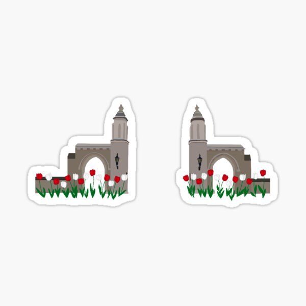 IU Sample Gates Sticker