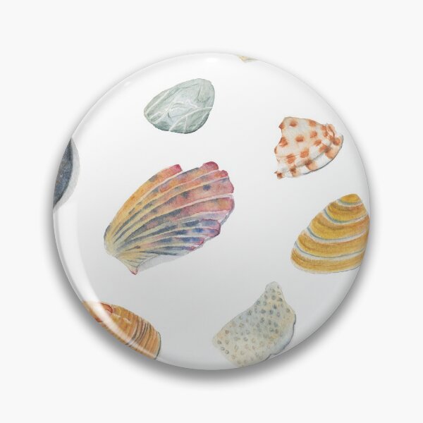 Artikelvorschau, Muscheln und Felsen Strand findet Aquarell entworfen und verkauft von Zoya Makarova.