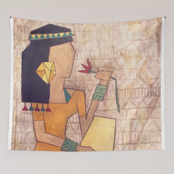 Item preview, Egyptian Inspired Painting designed and sold by Nada  Mohsen Arts.