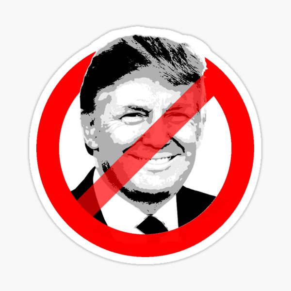 Vista previa del artículo con la obra « Camisetas anti-Donald Trump», diseñado y vendido por trumporium.