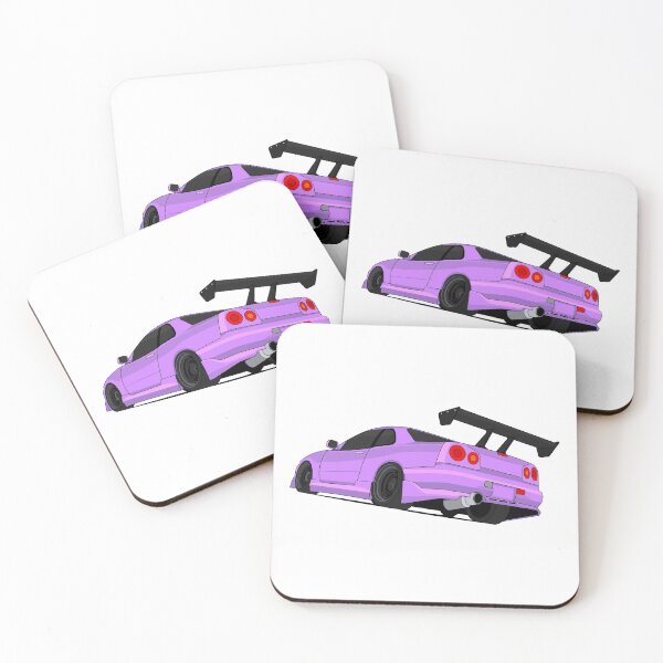 Item preview, R34 Skyline GTR (Violet) designed and sold by VenZolic.