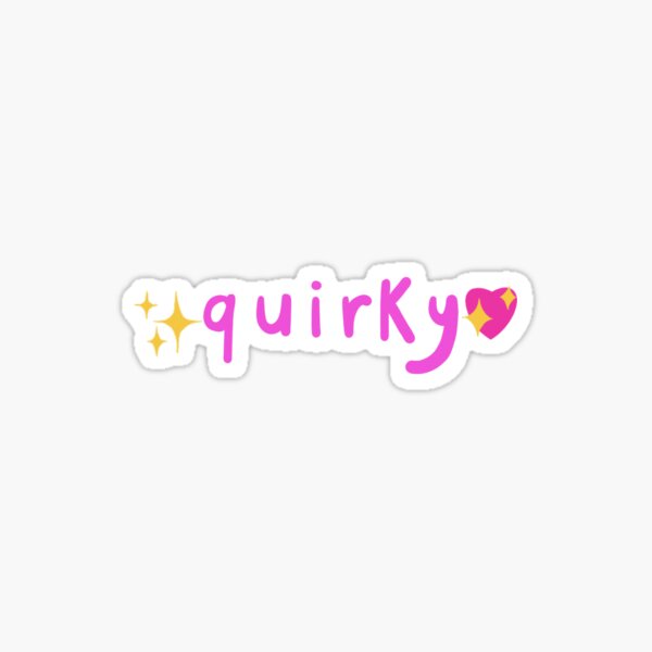 Item preview, ✨q u i r k y ? designed and sold by ArabelleDoesArt.