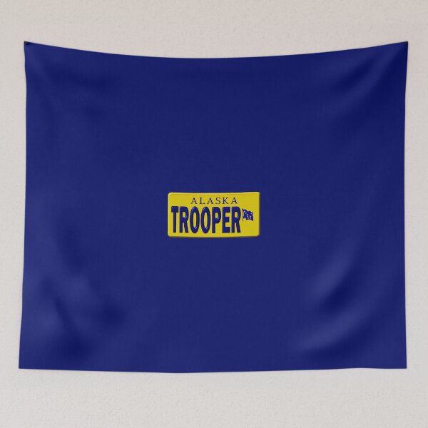 Item preview, Alaska State Trooper License Plate designed and sold by Lawrence Baird.