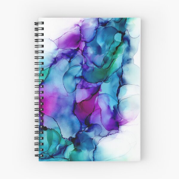 Item preview, Once and Floral- Abstract Alcohol Ink Painting designed and sold by True Illustration.