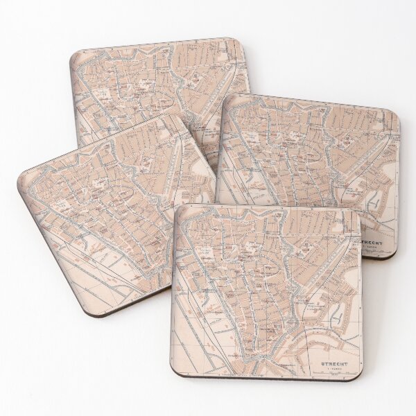 Item preview, Vintage Map of Utrecht Netherlands (1897) designed and sold by BravuraMedia.