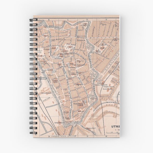 Item preview, Vintage Map of Utrecht Netherlands (1897) designed and sold by BravuraMedia.