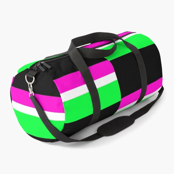 Item preview, BLACK AND NEON  PINK AND NEON GREEN  LICORICE ALLSORTS LOLLY | CANDY STRIPES  designed and sold by ozcushionstoo.