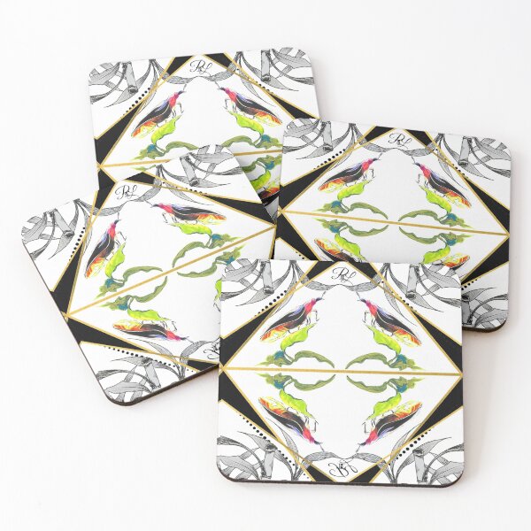 Fireflies and More  Coasters (Set of 4)