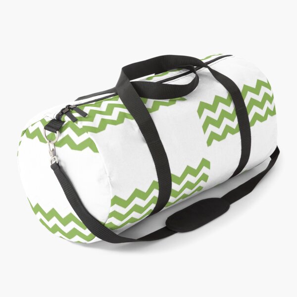 Item preview, GREENERY AND WHITE CHEVRON ZIG ZAG HALF TONE PATTERN - BY OZCUSHIONSTOO designed and sold by ozcushionstoo.