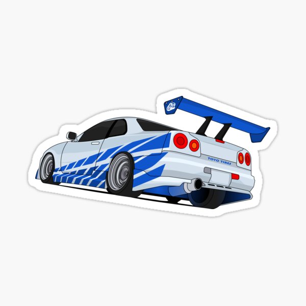 Item preview,  2 Fast 2 Furious R34 Skyline designed and sold by VenZolic.