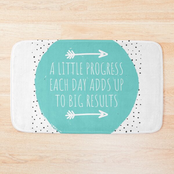 Item preview, Inspirational Progress Quote designed and sold by Kate_Create.
