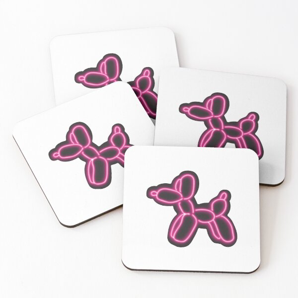 Item preview, neon sign pink balloon dog designed and sold by keeganemma.