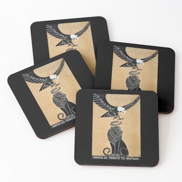 Item preview, America’s Tribute To Britain - WW1 Propaganda designed and sold by warishellstore.