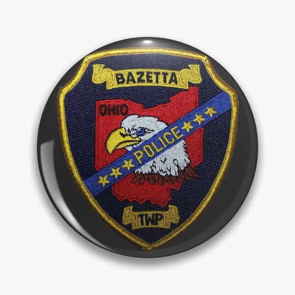 Item preview, Bazetta Township Police Department designed and sold by Lawrence Baird.