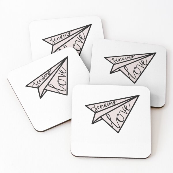 Item preview, Sending Love Paper Airplane designed and sold by AtlasPrints.