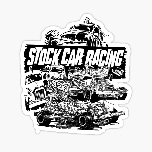 BriSCA F1 Stock Cars Evolution to Mark Sargent Sticker