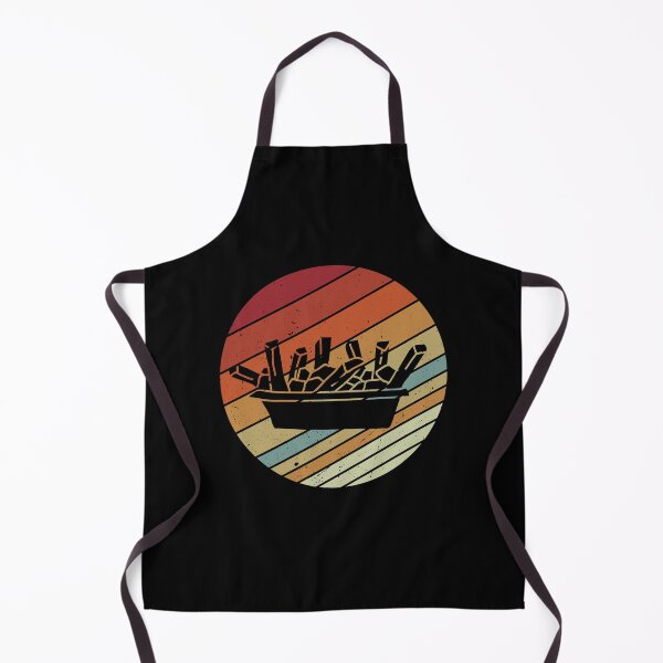 Item preview, Retro Vinatge Style Food Lover Poutine designed and sold by Orange Pieces.