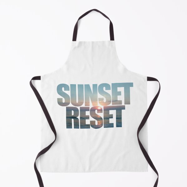 Item preview, Sunset Reset On the Water | Light Blue | Short But Sweet Inspirational Quote designed and sold by cherdoodles.