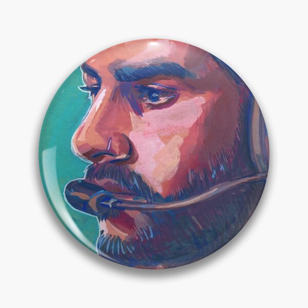 Item preview, Marcelo "coldzera" David // Gouache Portrait designed and sold by PapieroweDrzewo.