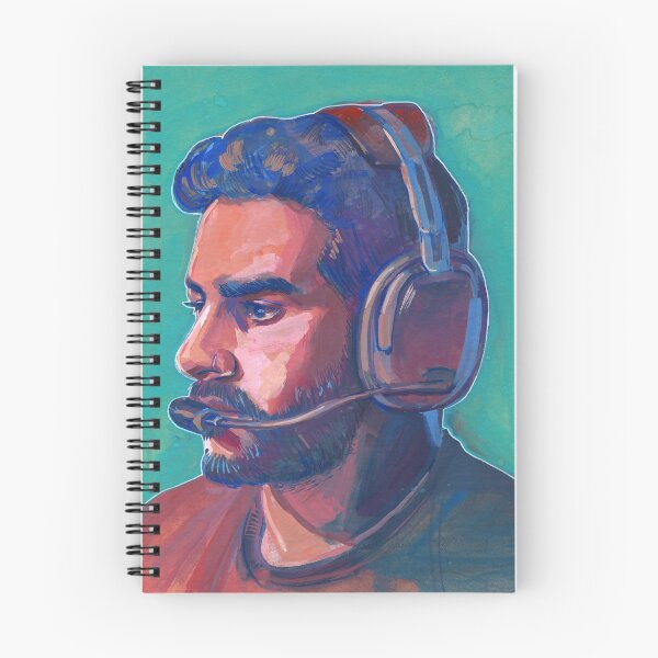 Item preview, Marcelo "coldzera" David // Gouache Portrait designed and sold by PapieroweDrzewo.